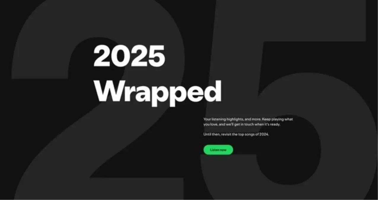 Spotify Wrapped neden açılmıyor? 2025 Spotify yıl sonu özetine nereden, nasıl bakılır?