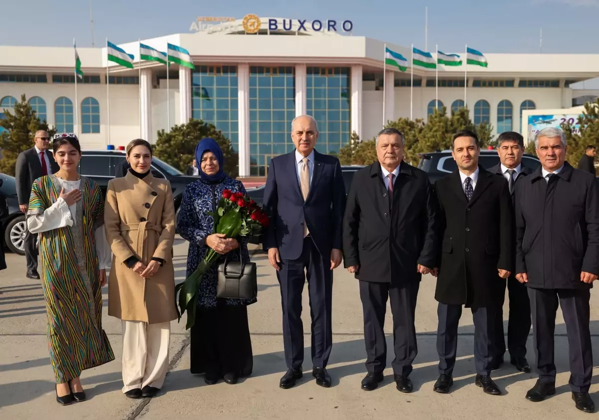 TBMM Başkanı Kurtulmuş, Özbekistan'da / Geniş haber