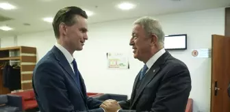 TBMM Milli Savunma Komisyonu Başkanı Akar, Finlandiya Parlamentosu heyetiyle görüştü