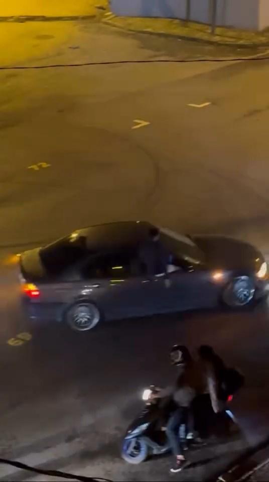 umraniye de drift yapan surucu trafigi tehlikeye 19319803 1200 m