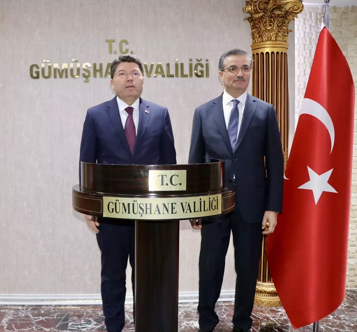 Adalet Bakanı Yılmaz Tunç Gümüşhane'de konuştu Açıklaması