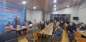 AK Parti Pazaryeri İlçe Danışma Meclisi Toplantısı gerçekleştirildi