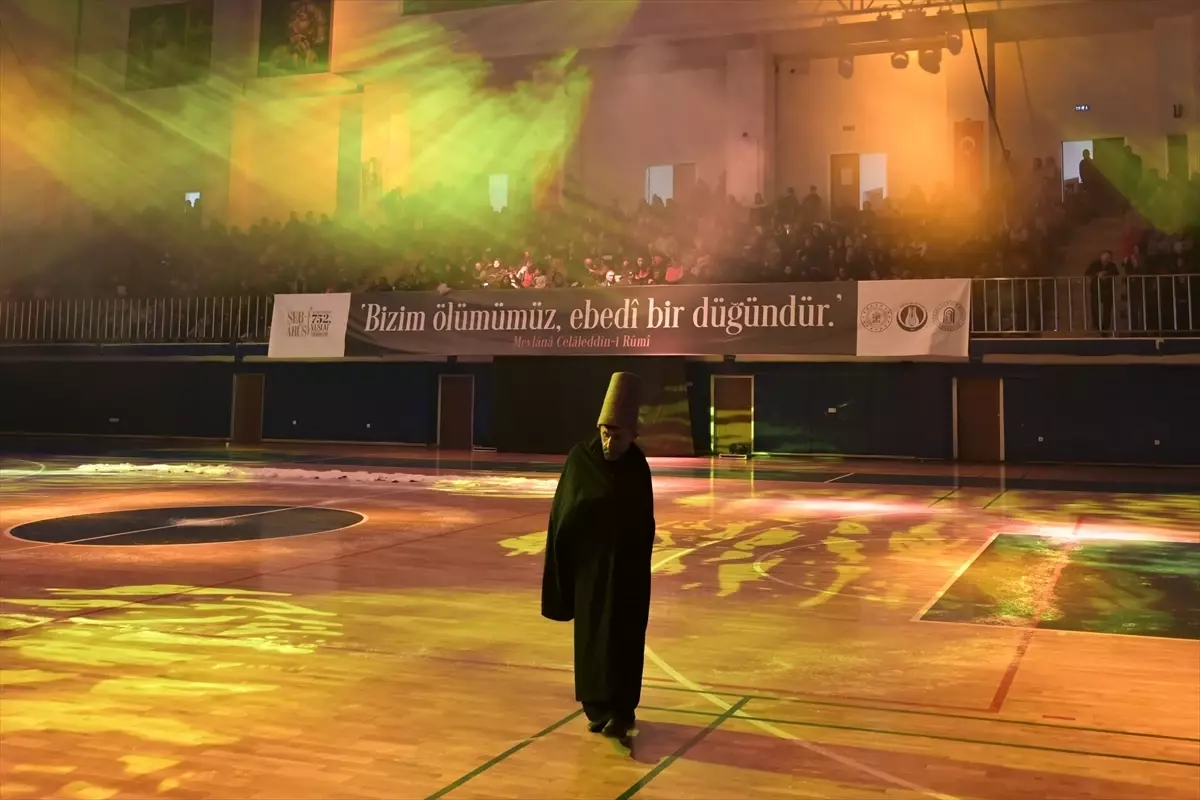 Ankara'da Mevlana Celaleddin-i Rumi'nin 752. Vuslat Yıl Dönümü dolayısıyla Şeb-i Arus töreni yapıldı