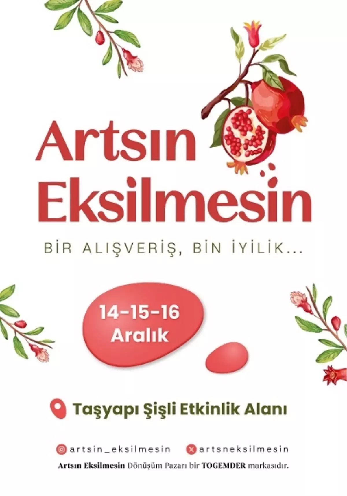 'Artsın Eksilmesin Dönüşüm Pazarı'nda her alışveriş iyiliğe dönüşüyor'