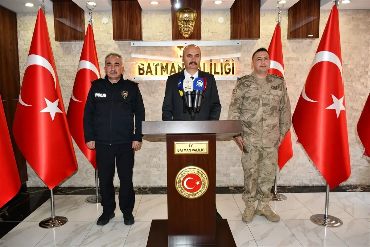 Batman'da 'Asayiş ve Güvenlik Değerlendirme Toplantısı' yapıldı