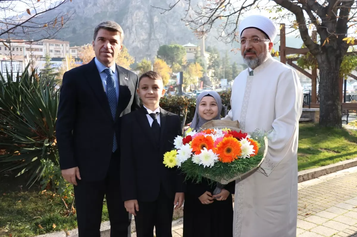 Diyanet İşleri Başkanı Safi Arpaguş Amasya'da