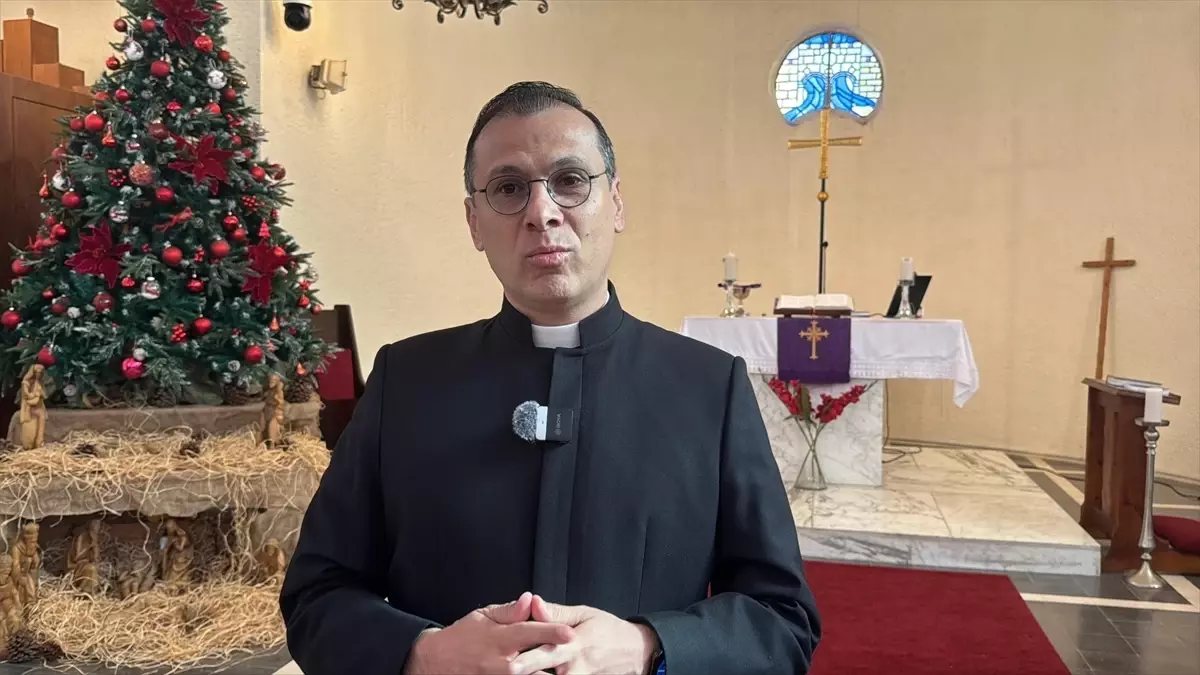 Filistinli rahipten Noel kutlamalarında 'Gazze'yi hatırlama' vurgusu