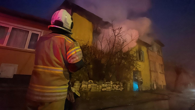 Mother died in the fire in the detached house, daughter injured