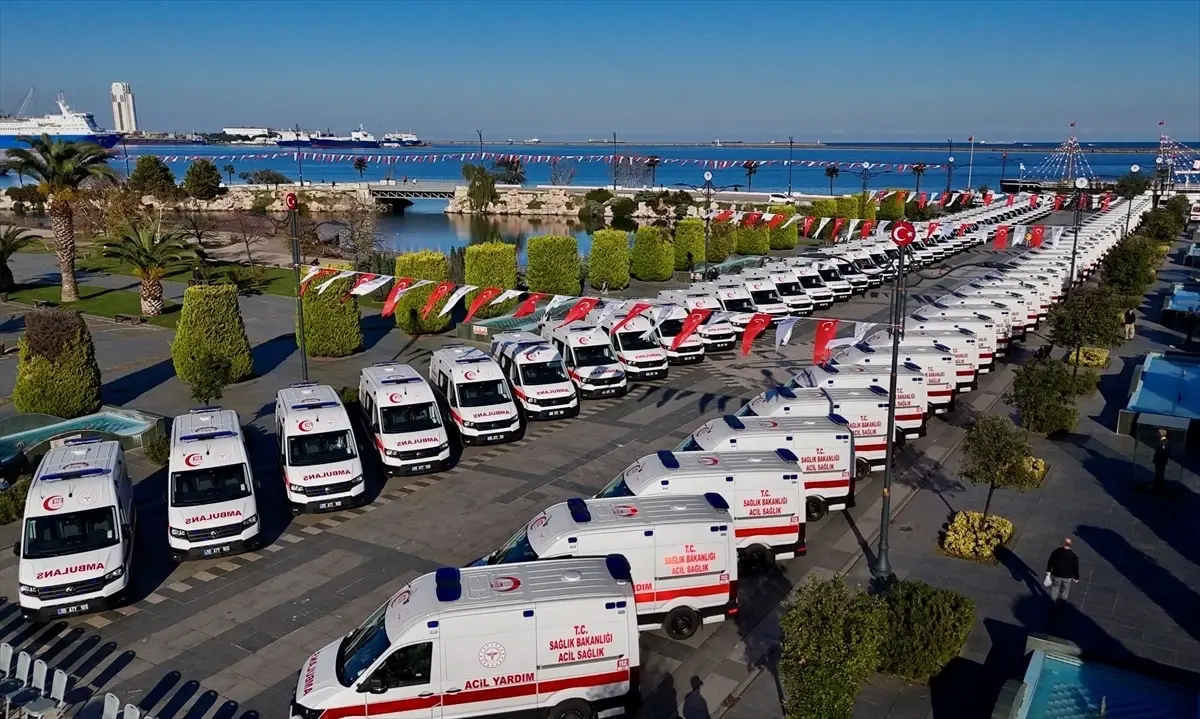 Samsun'da 100 yeni ambulans hizmete girecek