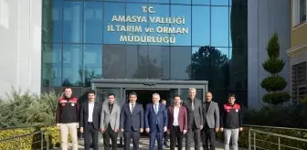 Tarım Reformu Genel Müdürü Yıldız Amasya'da ziyaretlerde bulundu