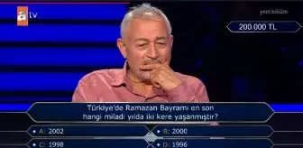 Türkiye'de Ramazan Bayramı en son hangi miladi yılda iki kere yaşanmıştır?