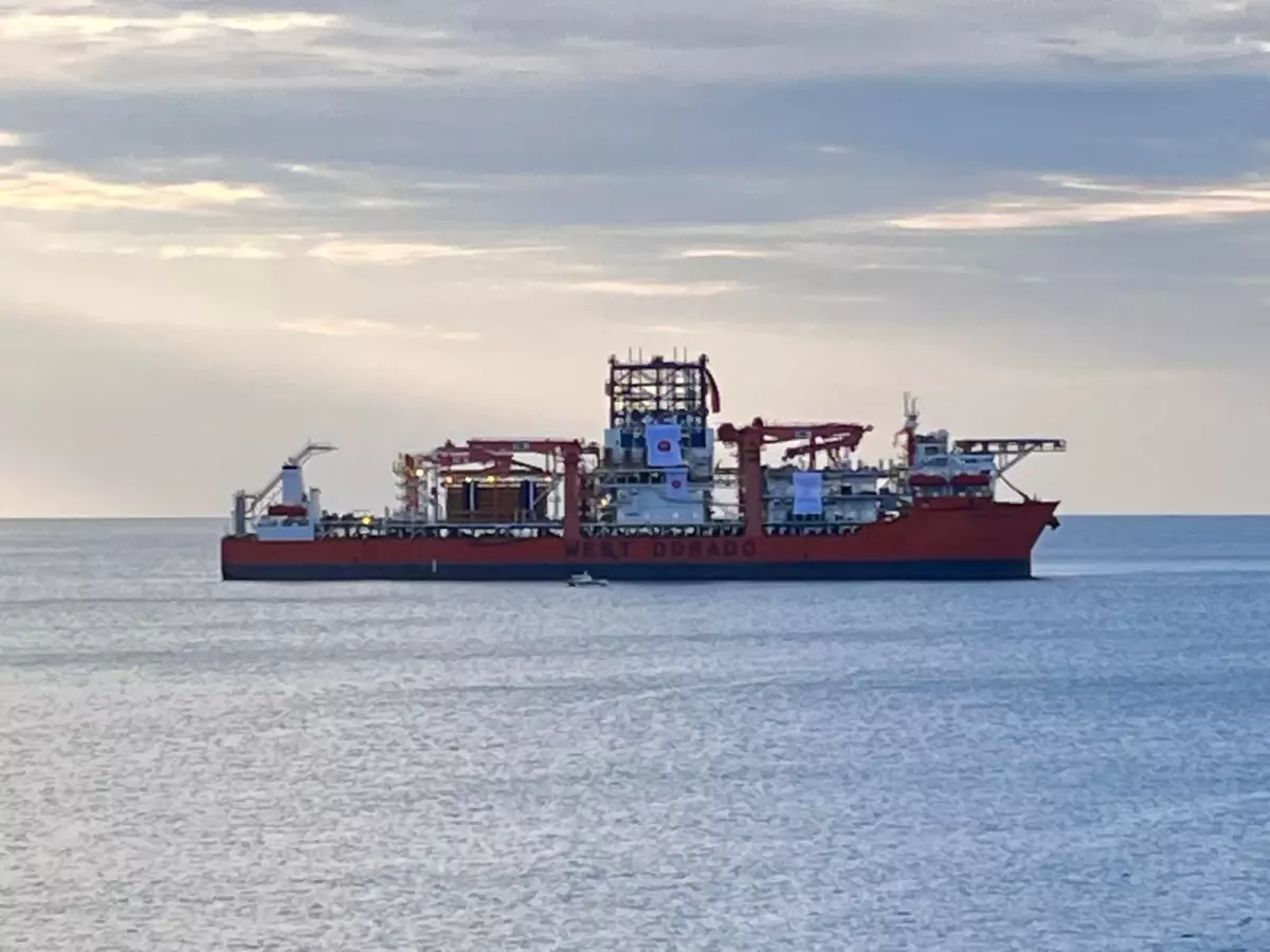 Türkiye'nin 6'ncı sondaj gemisi Mersin'e ulaştı