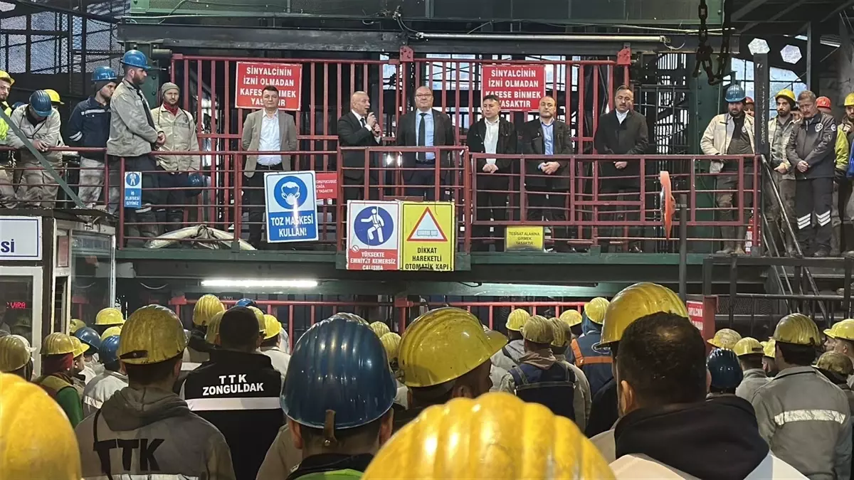 Zonguldak'ta 4 Aralık Madenciler Günü kutlandı