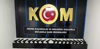 Adana'da ruhsatsız 53 tabanca ele geçirildi, 2 zanlı tutuklandı