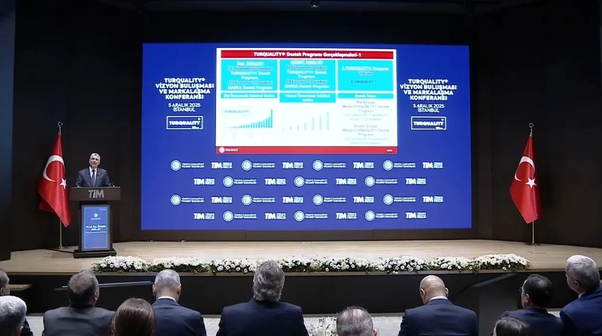 Bakan Bolat: 'Mal ve hizmetler ihracatında 2030'a kadar 500 milyar dolara ulaşmayı hedefliyoruz'