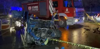 Başakşehir'de zincirleme trafik kazasında 2 kişi öldü, 5 kişi yaralandı