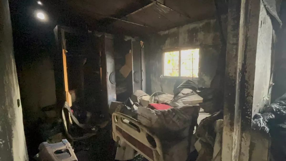 Dilovası'nda çıkan yangında bedensel engelli bir kişi hayatını kaybetti