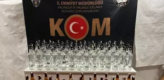 Eskişehir'de sahte ve kaçak içki operasyonunda 3 kişi yakalandı