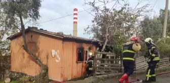 Kocaeli'de 70 yaşındaki yürüme engelli, prefabrikte çıkan yangında öldü