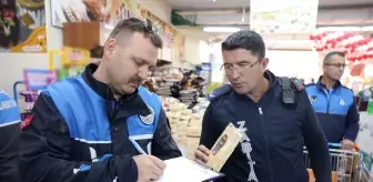 Mersin'in Akdeniz ilçesinde alışveriş merkezleri denetlendi