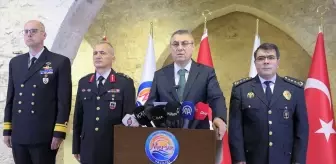 Mersin Valisi Toros, 11 aylık asayiş verilerini değerlendirdi Açıklaması