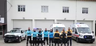 Muş'ta UMKE görevlileri, zorlu eğitimlerle çetin kış şartlarına hazırlanıyor