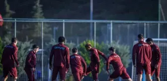 Trabzonspor, Göztepe maçı hazırlıklarını sürdürdü