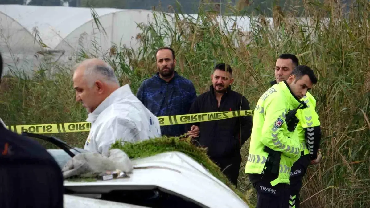 Gece evden otomobille ayrılan kadın, dereye düşen otomobilde hayatını kaybetti