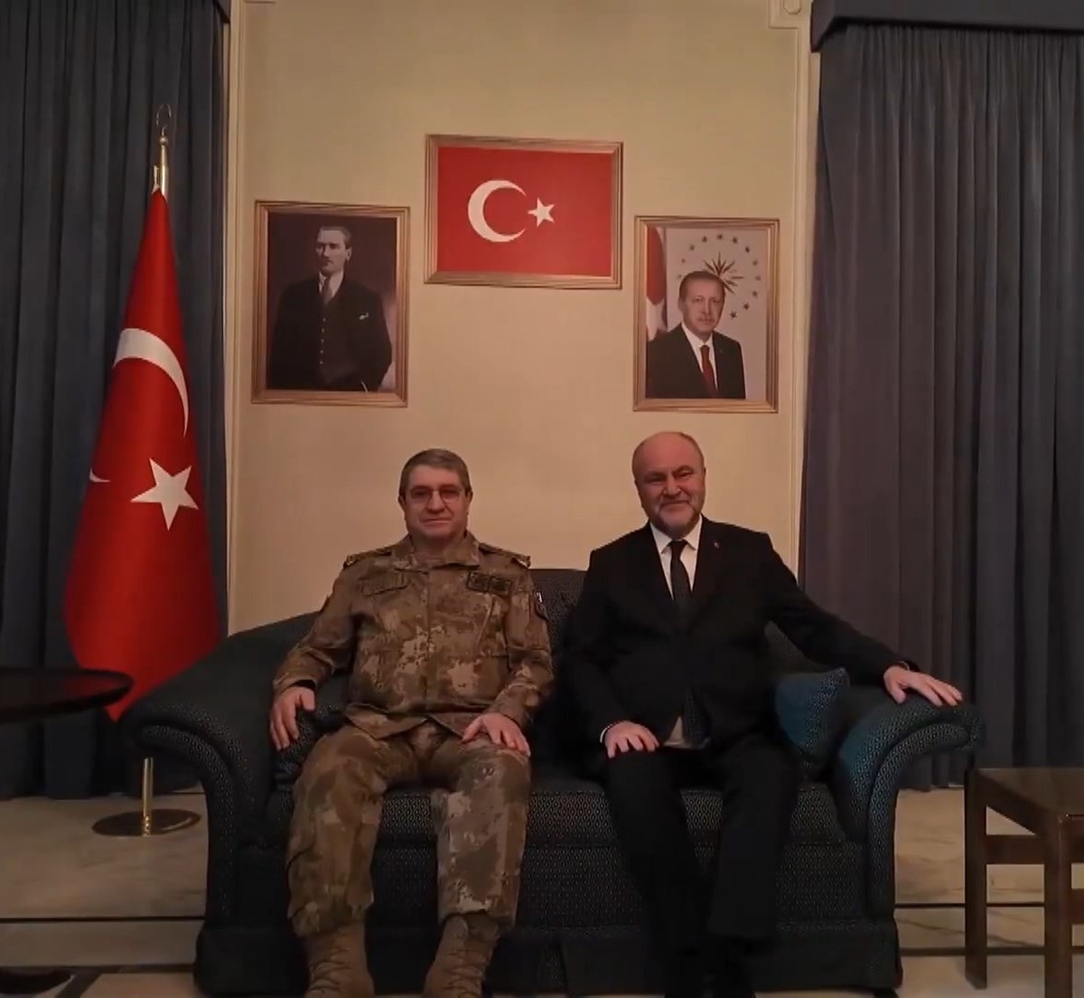 Genelkurmay Başkanı Şam'da Suriyeli mevkidaşlarıyla görüştü