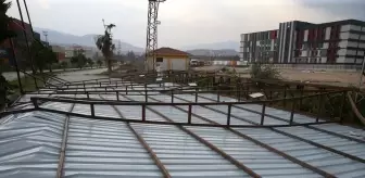 Hatay'da fırtına etkili oluyor