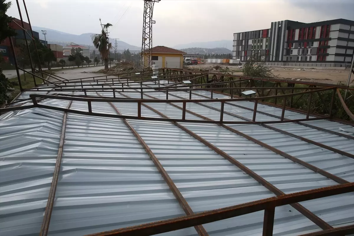 Hatay'da fırtına etkili oluyor
