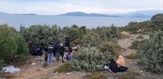 İzmir'de 58 düzensiz göçmen kurtarıldı, 62 düzensiz göçmen yakalandı