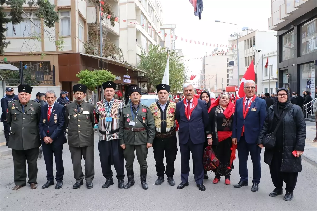 Kilis'in düşman işgalinden kurtuluşu kapsamında Kuvayımilliye Yürüyüşü düzenlendi