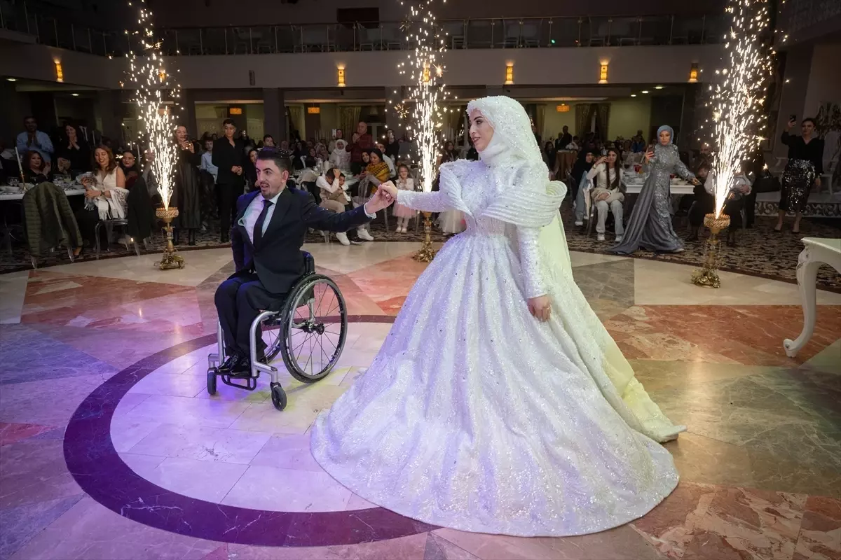 Milli para sporcu Abdullah Öztürk evlendi