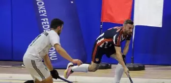 Salon Hokeyi Erkekler Süper Lig maçları Alanya'da yapıldı