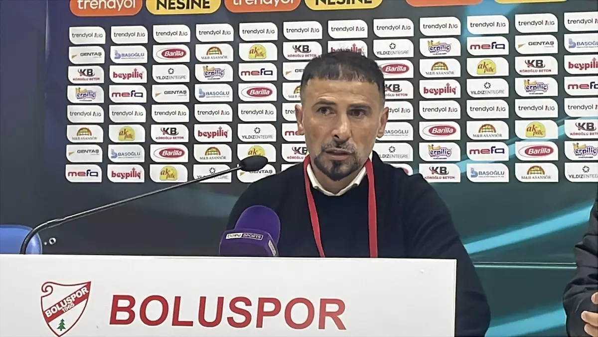 Boluspor- Erzurumspor FK maçının ardından