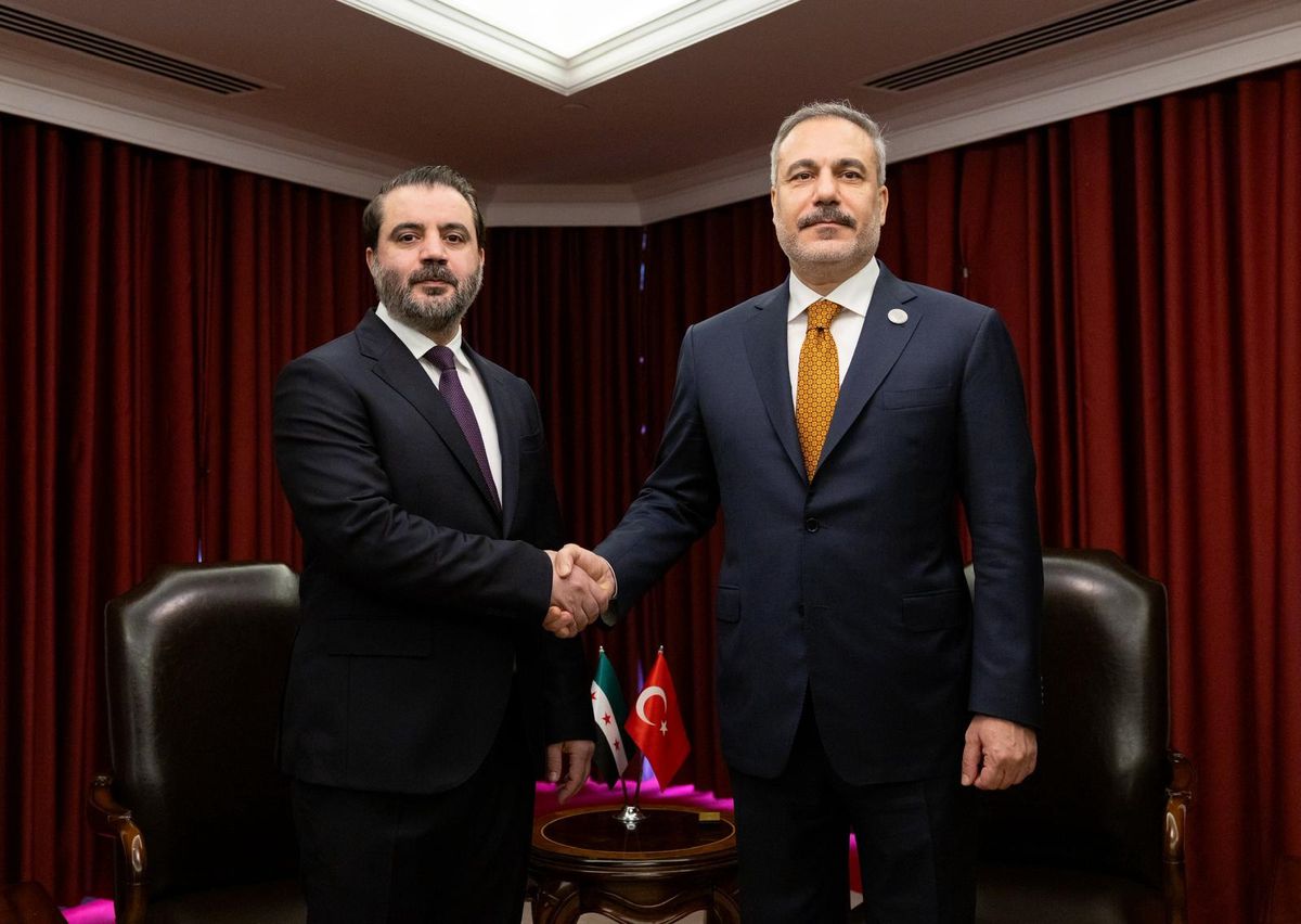 Dışişleri Bakanı Fidan, Suriyeli mevkidaşı Şeybani ile görüştü