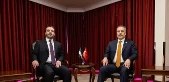 Dışişleri Bakanı Fidan, Suriyeli mevkidaşı Şeybani ile görüştü