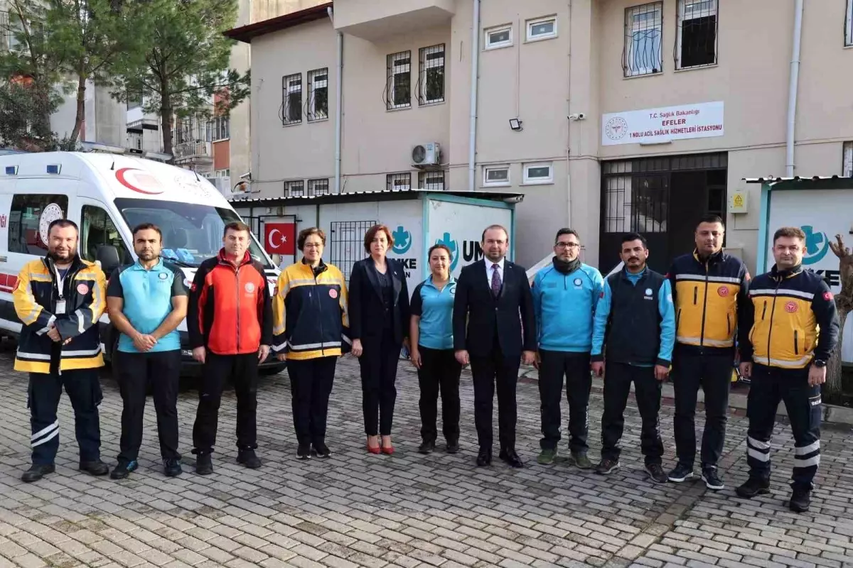 İl Sağlık Müdürü Şenkul UMKE ekibiyle bir araya geldi