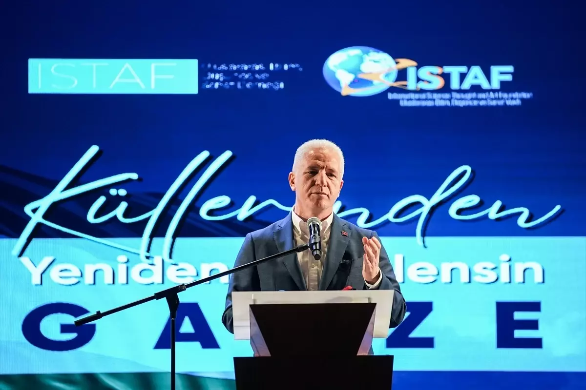 İstanbul'da 'Küllerinden Yeniden Çiçeklensin Gazze' programı düzenlendi