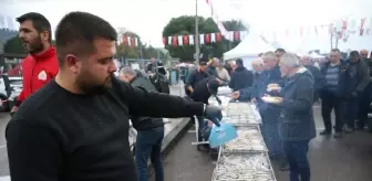 Ordu'da festivalde 7 ton hamsi tüketildi