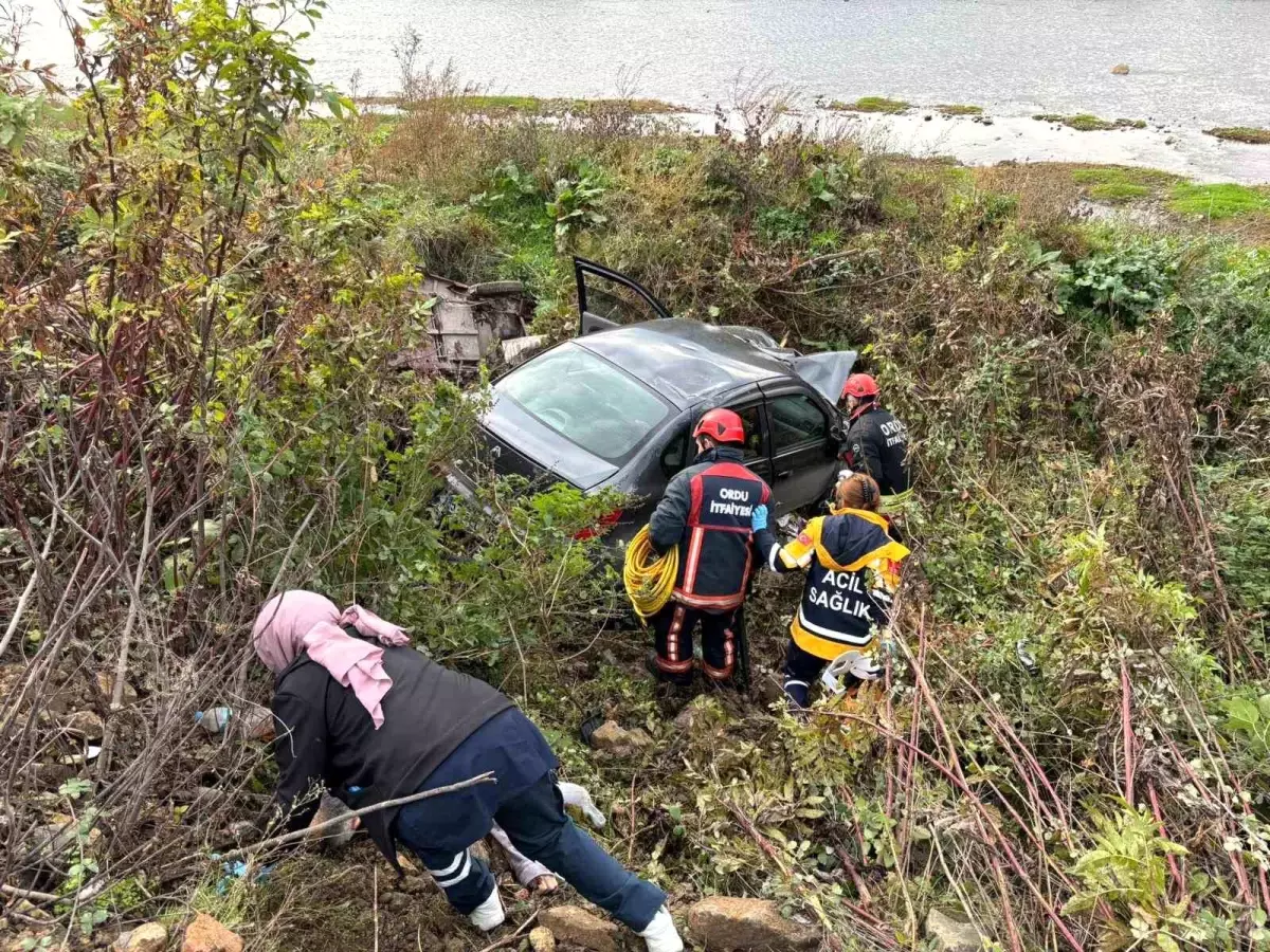 Ordu'da üç tekerlekli araç ile otomobil çarpıştı: 2 ölü, 1 yaralı