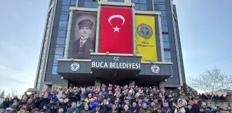 Buca Belediyesi işçileri ödenmeyen maaşlar nedeniyle iş bıraktı