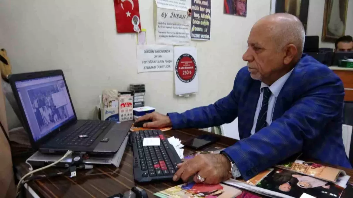 Çocukluk hayali olan fotoğrafçılığı 55 yıldır sürdürüyor