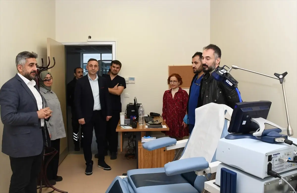 Çorum'da 'Transkranial Manyetik Stimülasyon' tedavisi başladı