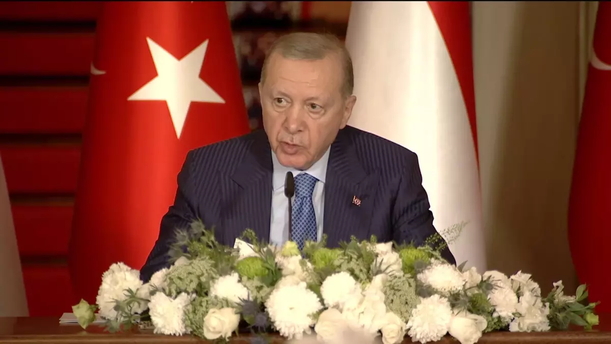 Cumhurbaşkanı Erdoğan : Macaristan'la ticaret hacmi hedefimiz 10 milyar dolar