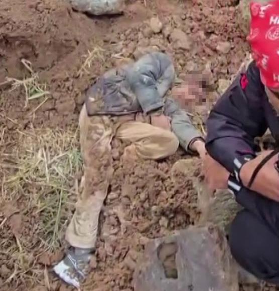 The child's first request, who was buried alive by his uncle, broke hearts