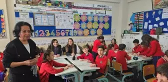 Erasmus+ Programı'na katılan yabancı öğretmenler Mudanya'da ilkokulu ziyaret etti