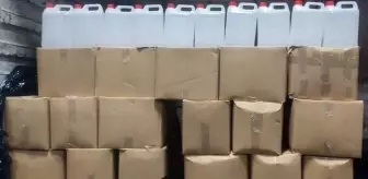 İzmir'de yılbaşı öncesi 860 litre etil alkol ele geçirildi