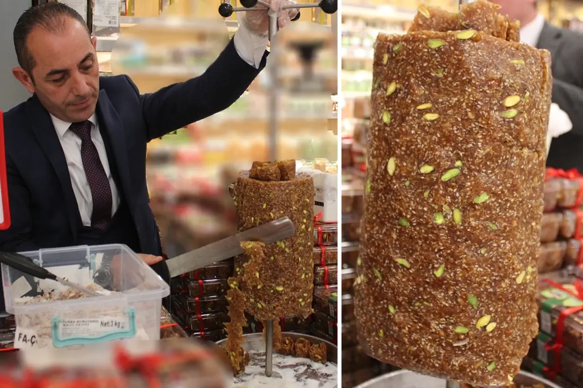 Ne et ne tavuk ne de sucuk! Bu döner Türkiye'de ilk